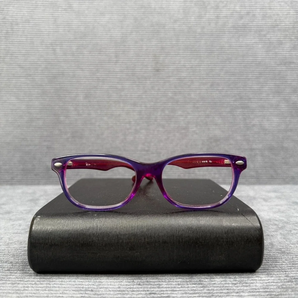 Ray-Ban Purple Magenta Gradient Rectangular Eyeglass Frames 48-16-130 RB1531
